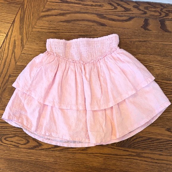 Hollister Dresses & Skirts - Hollister Pink Tiered Mini Skirt